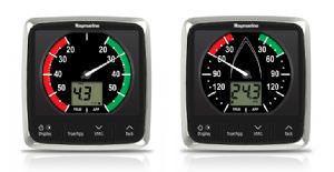 Raymarine i60 Analogue Close Hauled Wind Display (click for enlarged image)